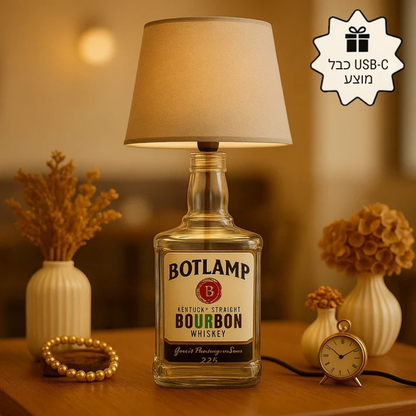 Lumivino™ – מנורת בקבוק אלחוטית לעיצוב ואווירה ייחודית