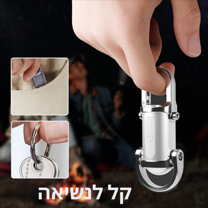Kelight™ – פנס מיני על מחזיק מפתחות 1200lm עמיד למים