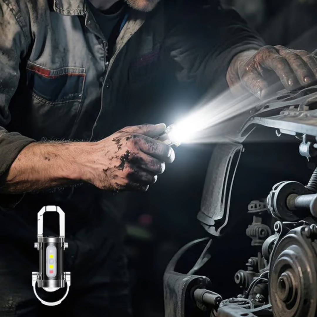 Kelight™ – פנס מיני על מחזיק מפתחות 1200lm עמיד למים