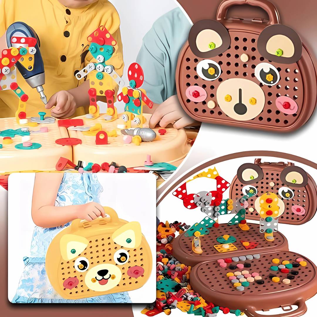 BuildiKid™ – ערכת הרכבה חינוכית לפיתוח יצירתיות