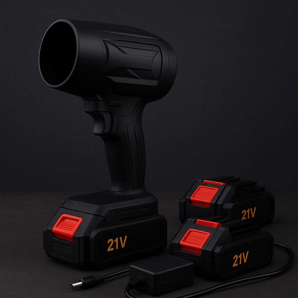 AirStorm Blower™ – מפוח אלחוטי לניקוי קל וללא מאמץ